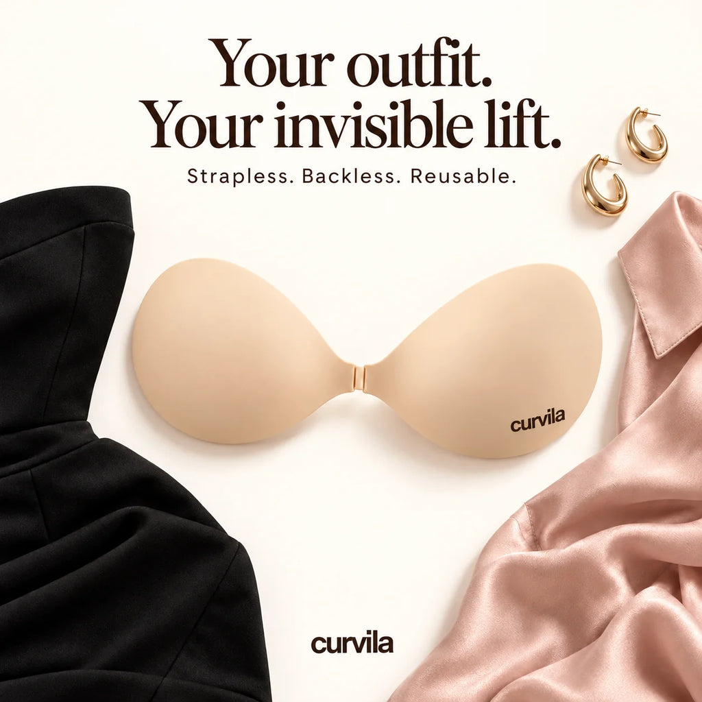 Curvila™ Push-up Sticky Bra