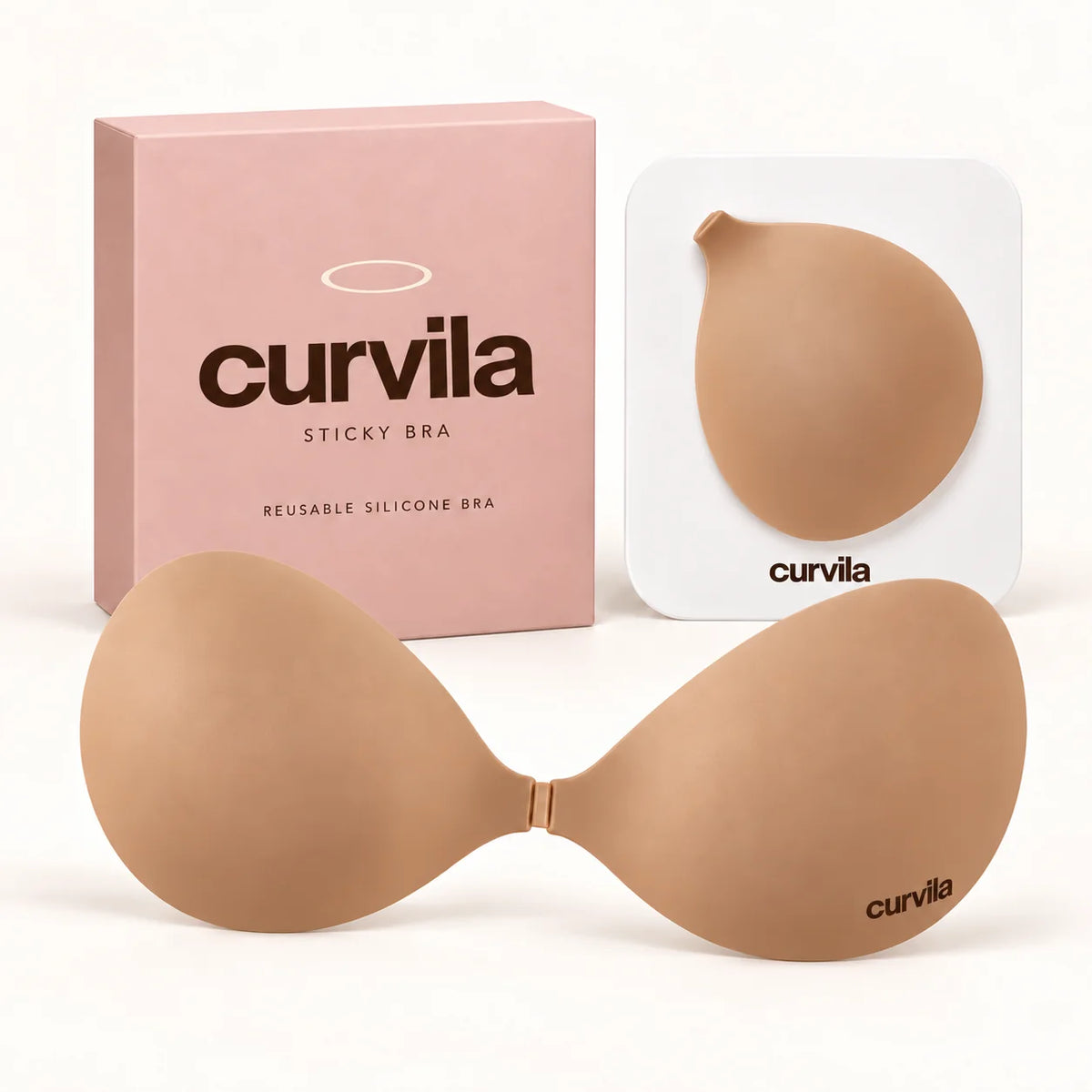 Curvila™ Push-up Sticky Bra