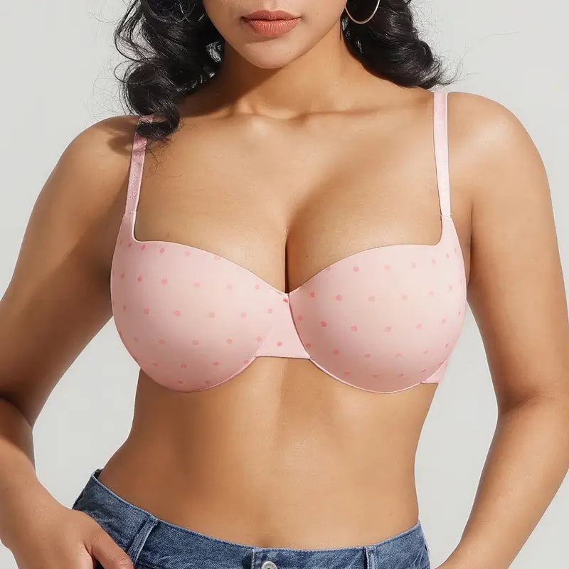 Seamless Push-Up T-Shirt Bra