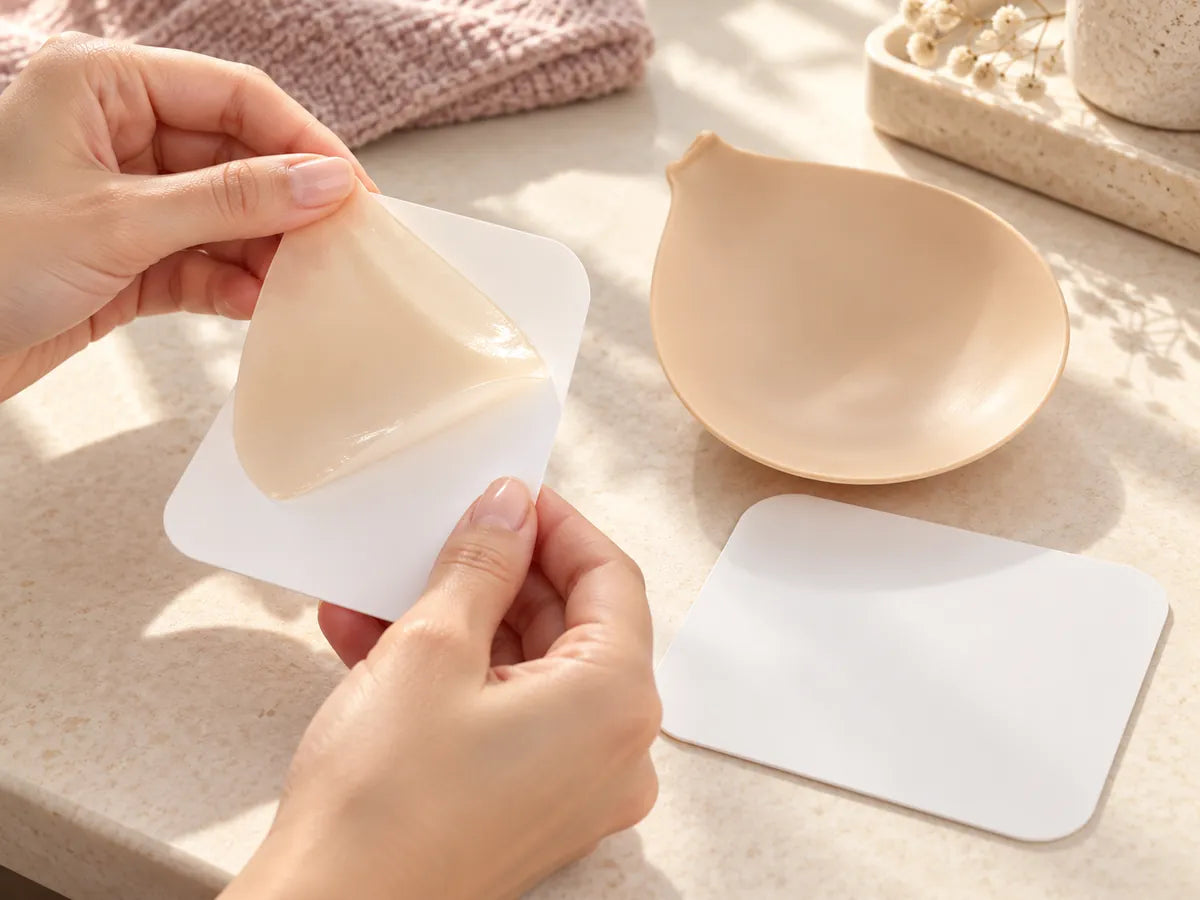 Replacement adhesive, silicone cups and a reusable storage board